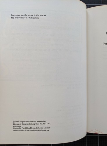 Nicolaus Marschalk Oratio from 1503 Edgar Reinke 1967 University Wittenberg - Picture 3 of 9