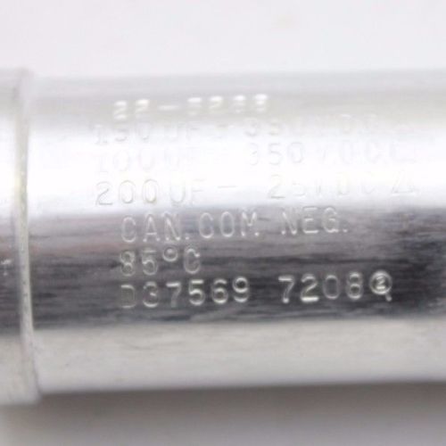 ELECTROLYTIC CAPACITOR ZENITH 150uF 350V 100uF 350V 200uF 25V NOS