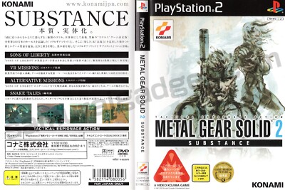 Metal Gear Solid 2 : Sons Of Liberty PS2 Version Japonaise NTSC-J - Très Bon état