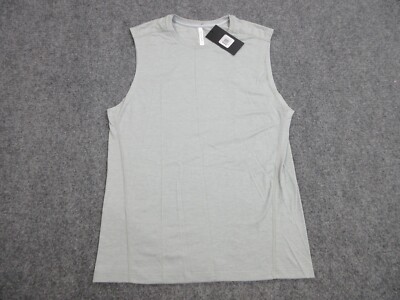 Ten Thousand Shirt Mens Adult Small Gray Durable Tee Sleeveless Muscle Tee NEW