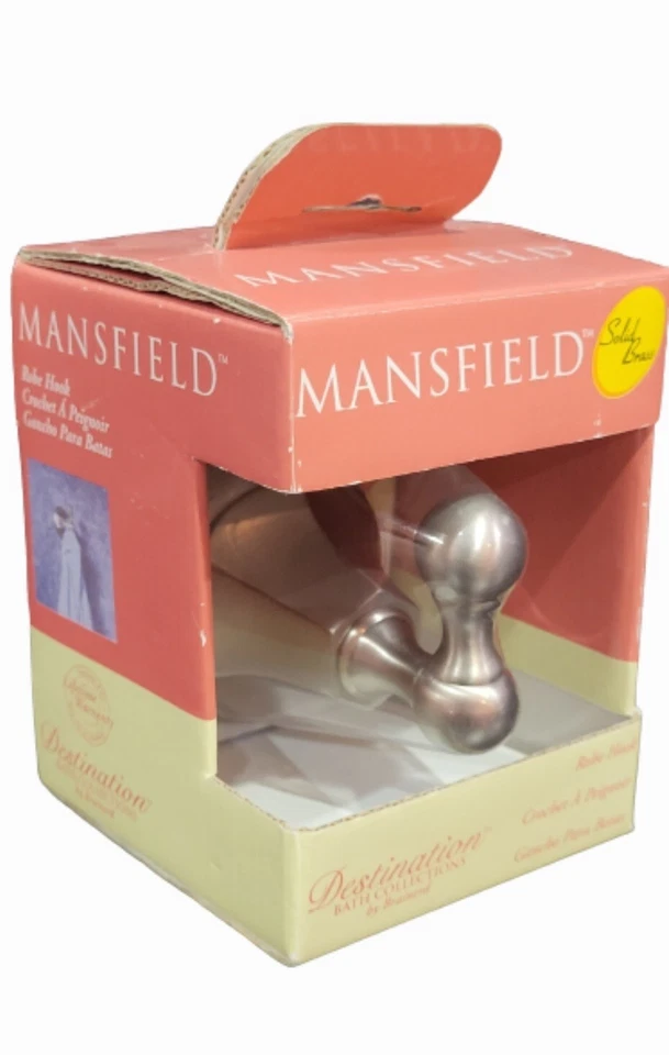 Mansfield Destination Bath Collections Brainerd Bata Gancho Latón Sólido Foto 2 de 4