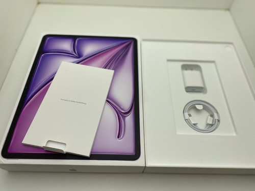 Apple iPad Air 13" 6ta Generación M2 512 GB Wi-Fi + Celular Desbloqueado Púrpura MV733LL/A - Imagen 6 de 9