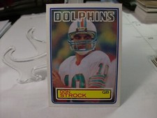 1983 Topps Football  #321 - Don Strock DP - Miami Dolphins  83-064