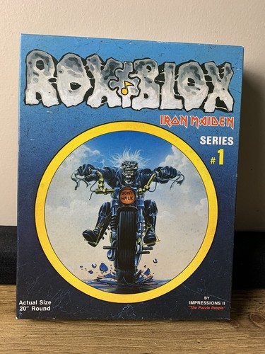 Iron Maiden Original Rare ROX BLOX HTF Puzzle Missing 1 Piece