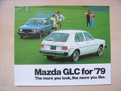 Mazda GLC for ´79 (= 323) Prospekt / Brochure / Depliant, USA