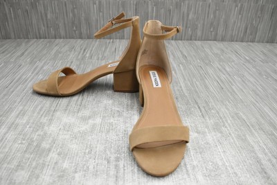 steve madden tan nubuck heels