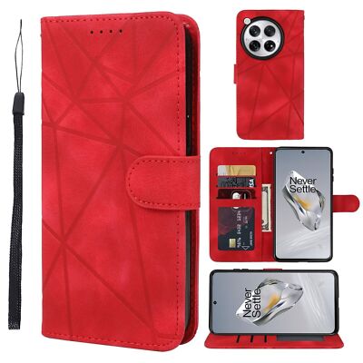 For OnePlus 12 11 10 Pro 9R 8T 7 Nord N200 CE3 CE2 PU Leather Wallet Case Cover