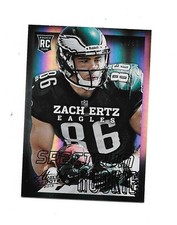 2013 Absolute SP 1/1 RC Zach Ertz Spectrum Black #49/49 Arizona Cardinals #200