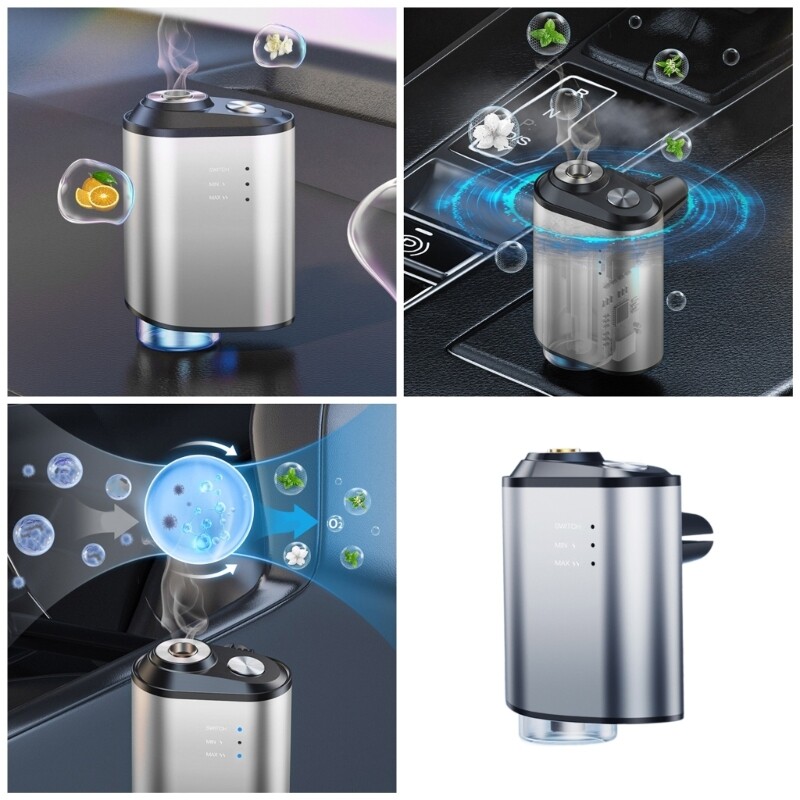 Car Air Humidifier Mist Auto Interior Air Freshener Diffusers eBay