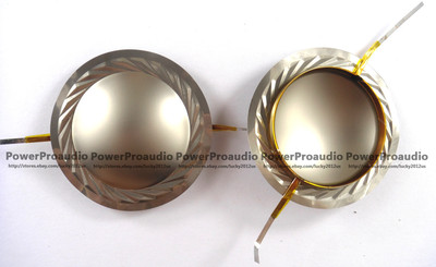 2pcs 44.4 mm 44.5mm Replacement diaphragm voice coil 1.75/'/' Flat wire