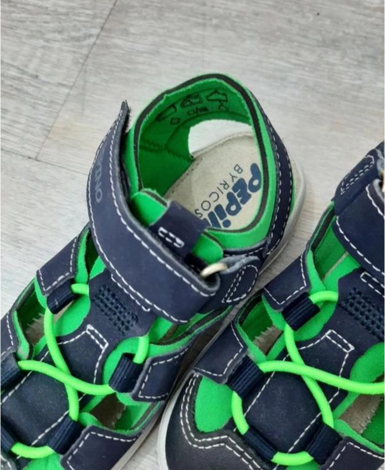 Sandalias Ricosta Pepino talla 26 verde para niño sandalias trekking Foto 3 de 4