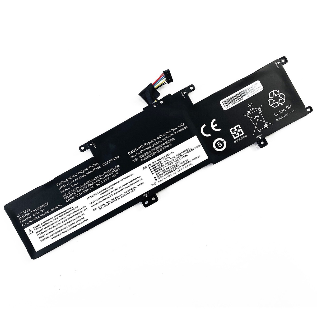01AV481 Battery for Lenovo ThinkPad L390 Yoga SB10K9762 L390 Yoga