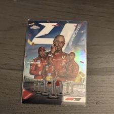 Topps Chrome Four & More Insert Lewis Hamilton #4N-2 Scuderia Ferrari HP 2025