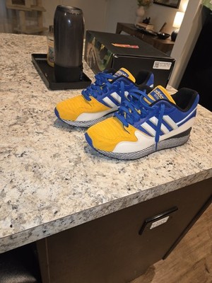 Adidas Ultra Tech Dragon Ball Z Vegeta Blue Yellow D97054 Goku Gohan Size 9