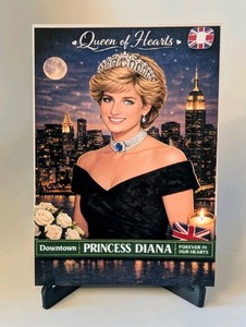 Princess Diana ACEO Tribute Custom Card – Queen of Hearts