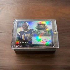 2008 Bowman Sterling Refractors #163B Donnie Avery JSY AU 156/199