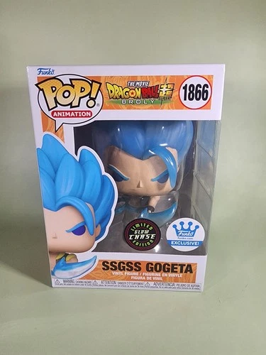 Funko Pop! Dragonball Super: Broly - SSGSS Gogeta GITD Chase Funko Exc
