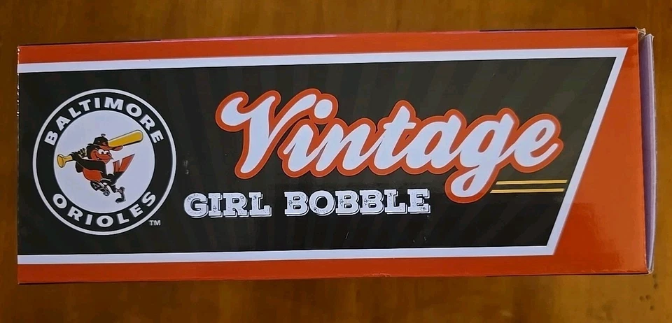 Baltimore Orioles #1 Fan 'Girl' Bobblehead With Original Box - Image 3 of 4