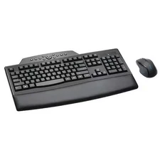 Kensington K72403usa Keyboard/Mouse Set, Wireless, Black