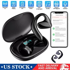 144 Language Translator Earbuds Wireless Bluetooth M8 Two Way Translator Device