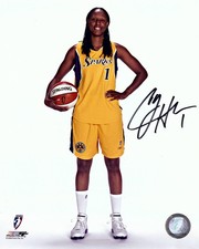 Chamique Holdsclaw Signed Autographed 8X10 Photo Sparks w/Basketball WNBA w/COA