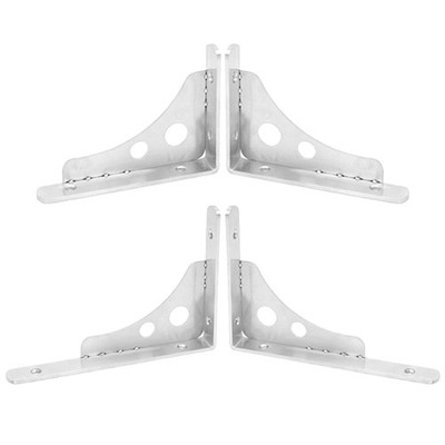 Multifunction Corner Wall Bracket Space Saving Rack for Bookshelves & Storage