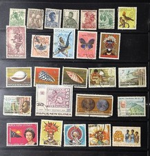 Papua New Guinea Stamps. 39 Different Used