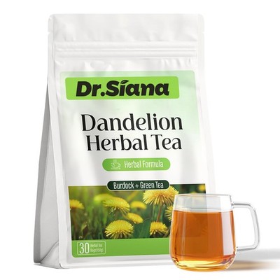 Dr. Siana Dandelion Root Tea Bags，Burdock Root Tea & Green Tea，5g x 30 Teabag...