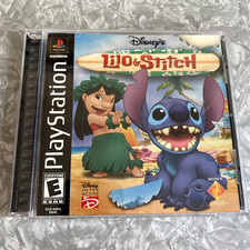 Disney's Lilo & Stitch (Sony PlayStation 1, 2002) Complete w/ Manual CIB Tested
