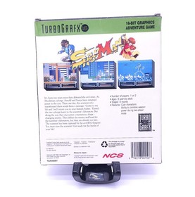 Shockman Turbografx16 CIB MINT Complete HARD TO FIND