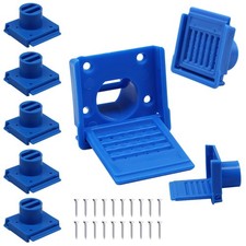 Bee Hive Entrance Gates, 8 Pcs Open and Close Beekeeping Entrance Reducer, Bl...