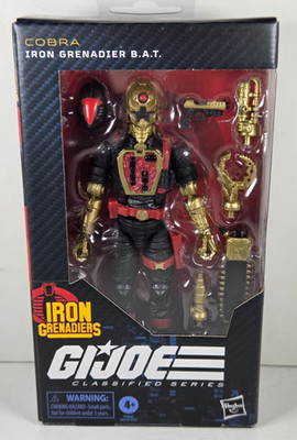 GI Joe #134 Iron Grenadier BAT 6'' Scale Action Figure Classified Series Hasbro