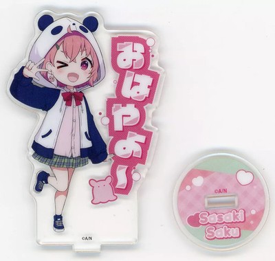 Saki Sasaki Virtual YouTuber Acrylic Stand 80mm NijiSanji Kotobukiya Limited