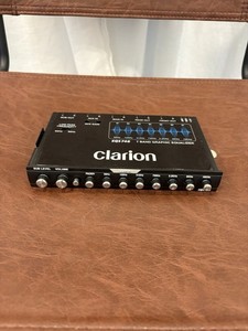 Clarion EQS746 7-Band Graphic Equalizer Car Audio Signal Processor