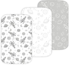 Bassinet Sheets for Angelbliss, Koolerthings, Chicco LullaGo, BCOL, Semphis Bass