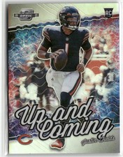 2021 Contenders Optic #UC-JFI Justin Fields Up and Coming SILVER RC ☘️204