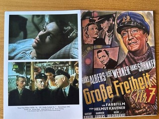 Filmprogramm Neue Filmbühne Raab Große Freiheit Nr.7 mit Hans Albers