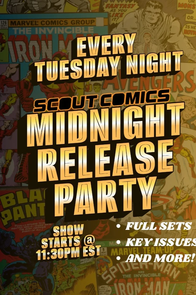 MIDNIGHT NEW RELEASE PARTY - Scout Late Night Show - LIVE w/Trey
