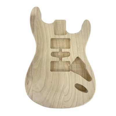 YINFENTE Paulownia Wood Guitar Body , DIY Build with HSH Pickups