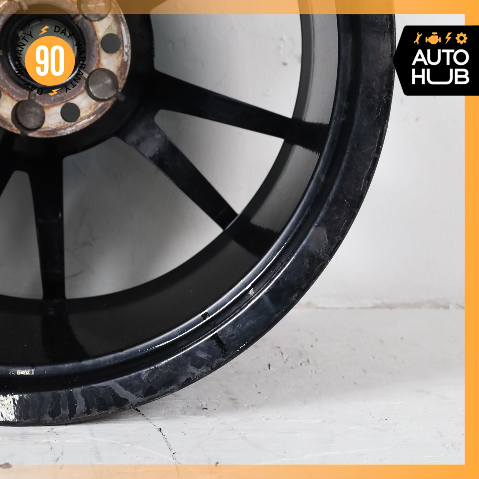 13-16 Aston Martin V8 Vantage 10 x 19 19" Rear Wheel Rim BG331007KA OEM