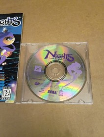 Nights Into Dreams... Sega Saturn, 1996 NFS not for resale + longbox manual reg