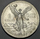 1984 Mexico 1 Oz Silver Libertad ONZA GEM UNC - Old Glory C&C Weekly 1c Auction!