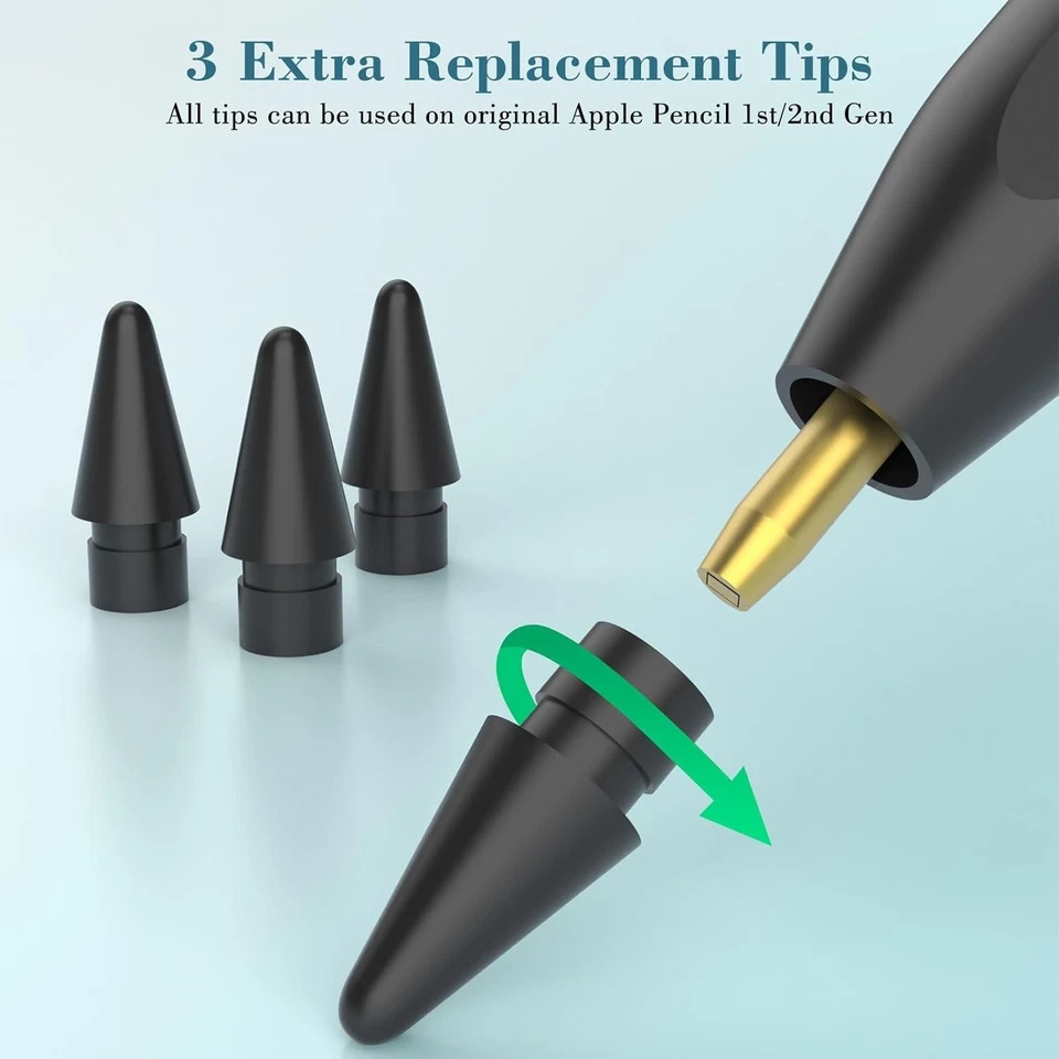 Lápiz óptico para Apple Pencil (2.ª generación) para iPad/iPad Pro/iPad Mini/Air Foto 3 de 4