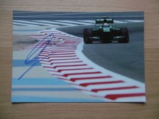 Giedo van der Garde "Caterham" autograph signed 20x30 cm picture
