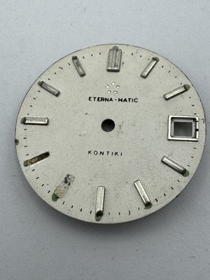 Vintage Eterna Matic Kontiki Wristwatch Dial - Please Read