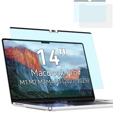Magnetic Anti Blue Light Screen Protector for MacBook Pro 14" 2021-2025 M1-M5