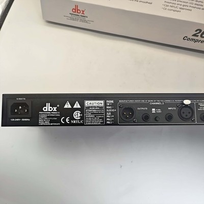 dbx Compressor Limiter Gate Processor (266XS) for sale online | eBay