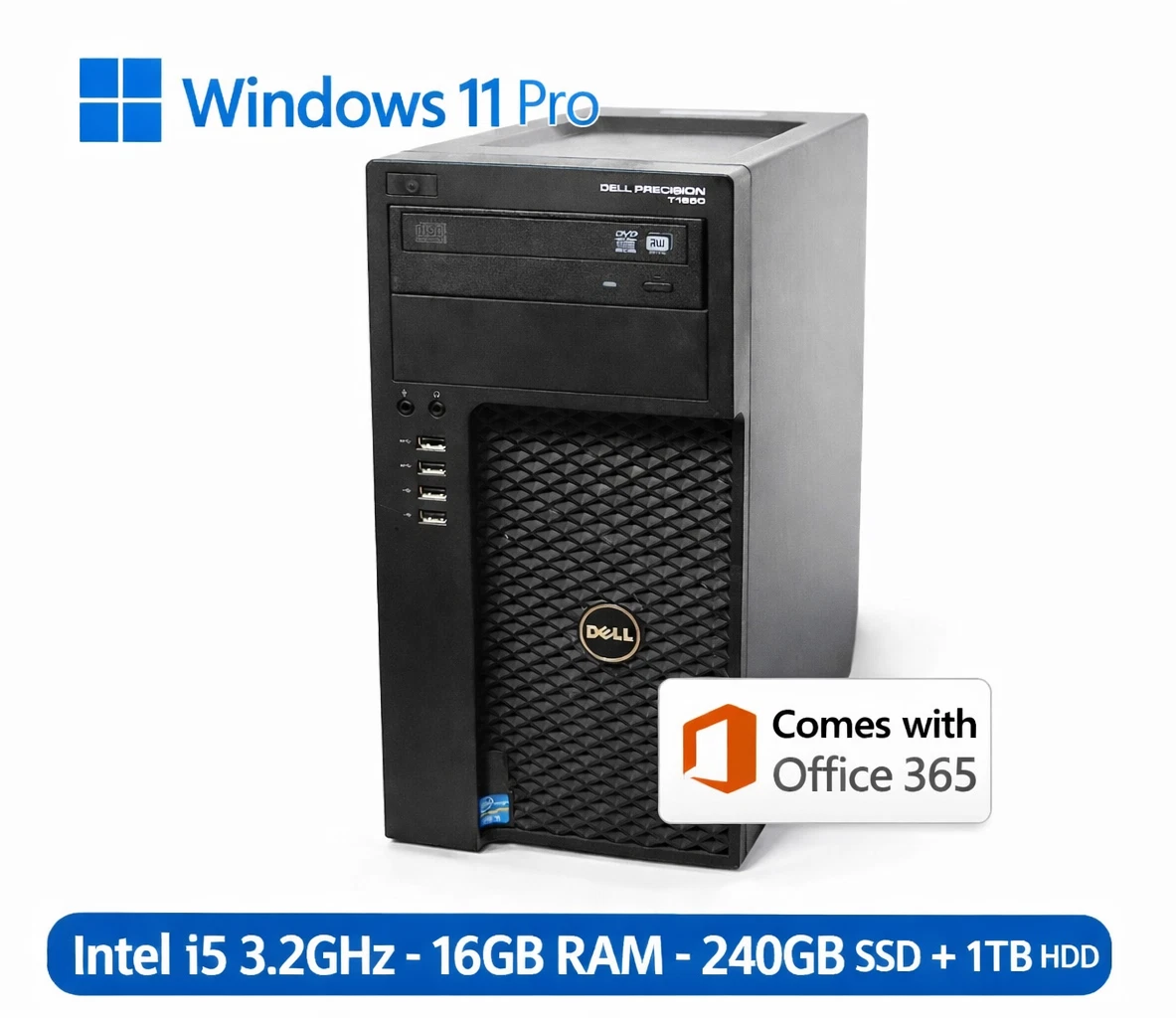 Dell Precision T1650 PC Desktops & All-In-One Computers for sale