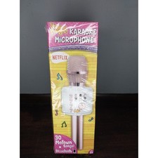 Motown Magic Bluetooth Karaoke Microphone W/ 30 Famous Songs SEALED 2019 Pink