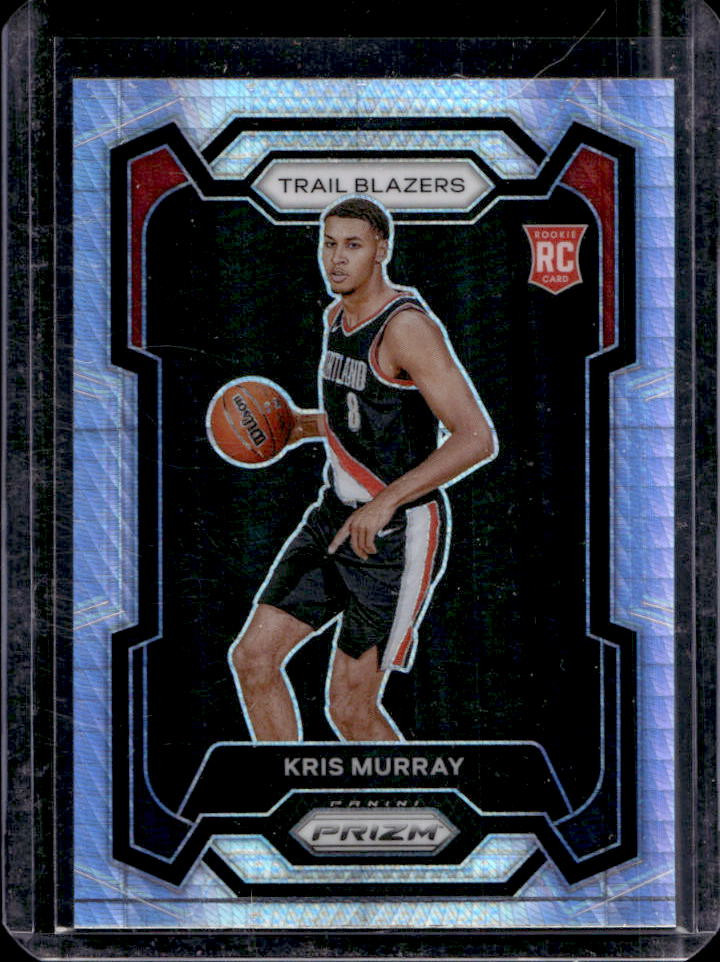 2023-24 Panini Prizm Kris Murray Prizms Hyper Rookie RC #142